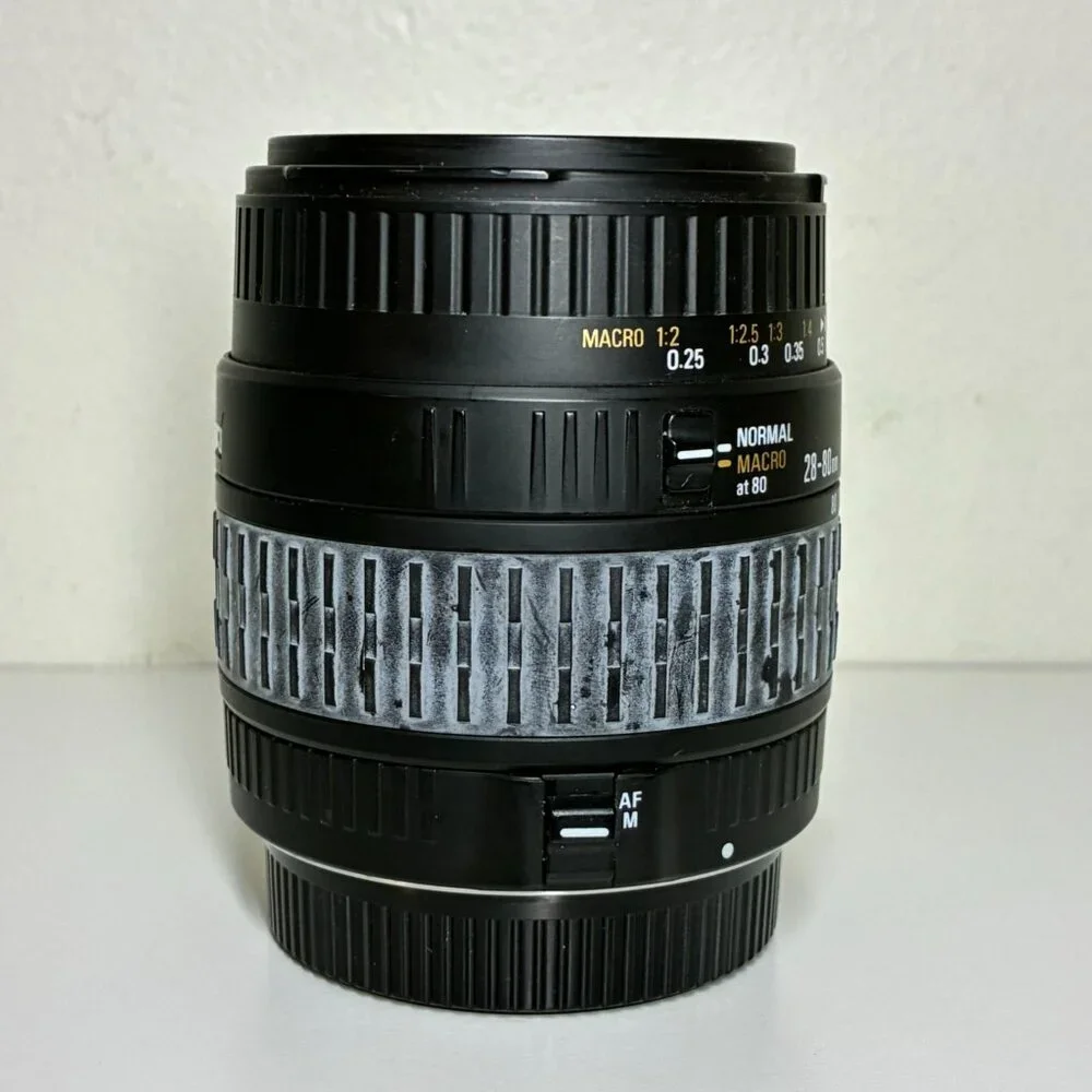 Sigma Zoom 28-80mm 1:3.5-5.6 II Aspherical Macro Lens Minolta AF